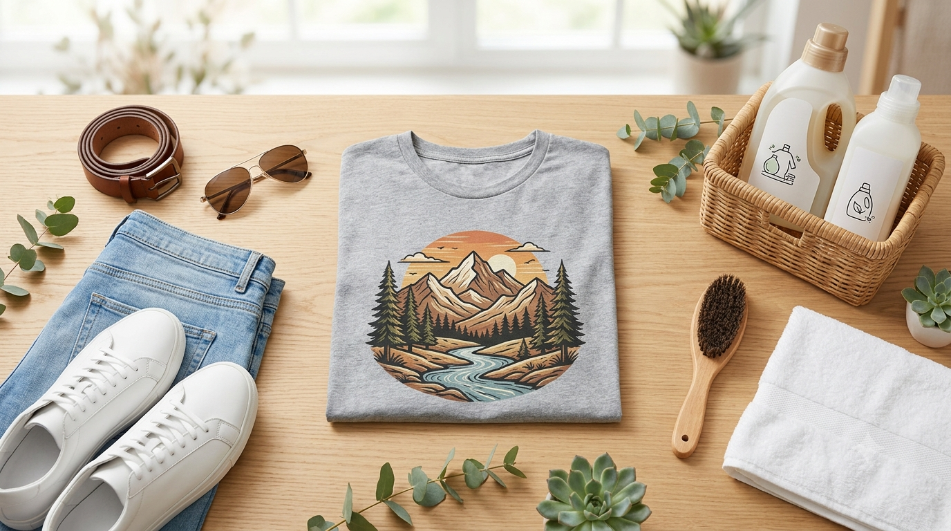 How to Wash Graphic Tees So They Last Forever (No Cracking or Fading!)